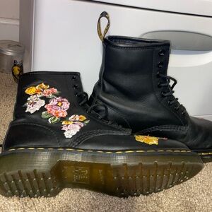 Floral Dr. Martens Size 7